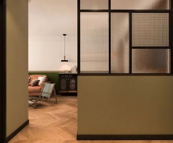 Retro Style A Living Room-ID:452799837