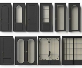 French Style Single Door-ID:191895967