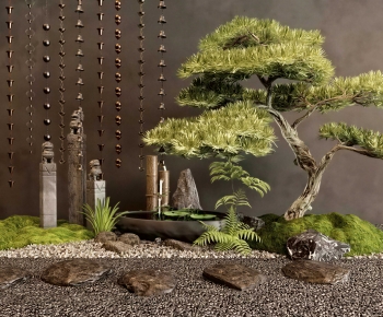 New Chinese Style Courtyard/landscape-ID:800000919