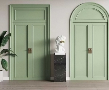 European Style Double Door-ID:720799922