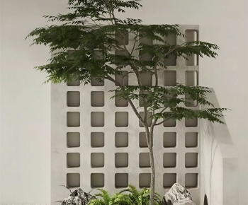 New Chinese Style Plant Landscaping-ID:527244098