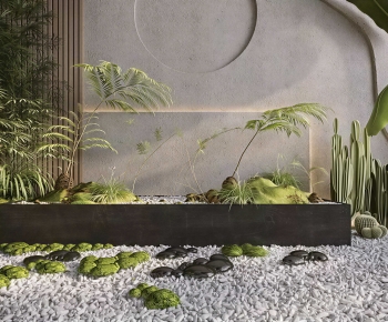 New Chinese Style Plant Landscaping-ID:244915017