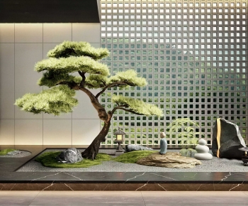New Chinese Style Plant Landscaping-ID:967092047