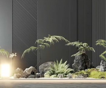 New Chinese Style Plant Landscaping-ID:166711099