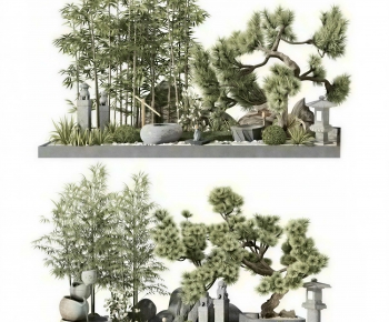 New Chinese Style Rockery Waterscape-ID:448818927