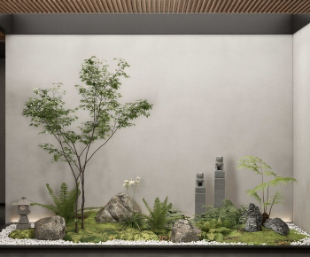New Chinese Style Plant Landscaping-ID:585480936