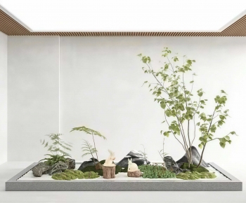 New Chinese Style Plant Landscaping-ID:381104953