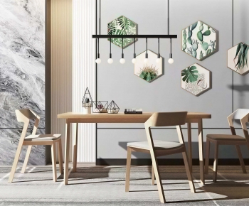 Modern Dining Table And Chairs-ID:887878898