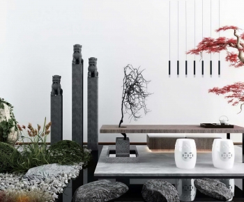 New Chinese Style Tea House-ID:875473024