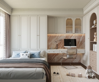 French Style Girl's Room Daughter's Room-ID:402709967