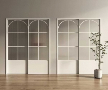 French Style Sliding Door-ID:401389638