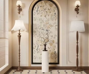 French Style Floor Lamp-ID:976763965