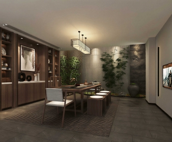 New Chinese Style Tea House-ID:719022994