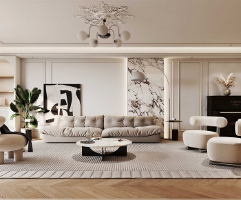 French Style A Living Room-ID:192029958