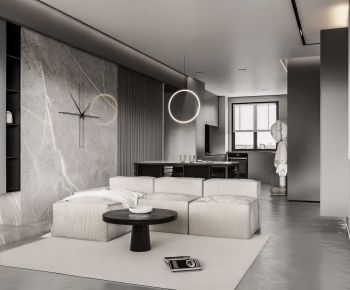 Modern A Living Room-ID:897442103