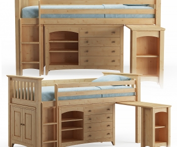 Modern Bunk Bed-ID:435007109