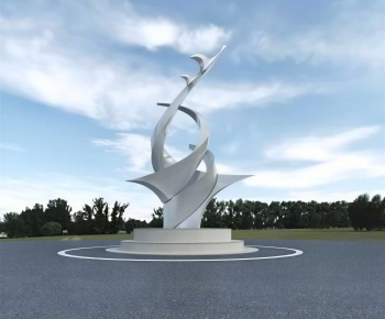 Modern Sculpture Sketch-ID:267401935