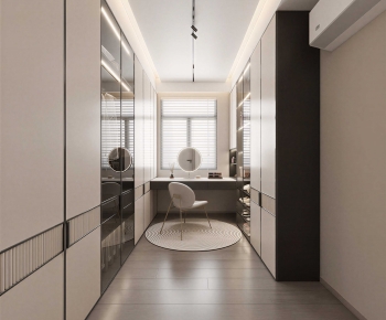 Modern Clothes Storage Area-ID:821568977