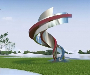Modern Sculpture Sketch-ID:734489057
