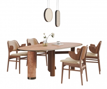 Modern Dining Table And Chairs-ID:597379923