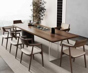 Modern Dining Table And Chairs-ID:606852054