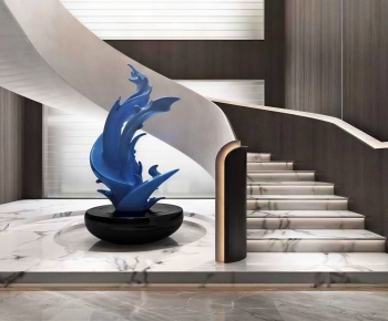 Modern Stairwell-ID:132855891