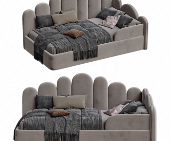 Modern Child's Bed-ID:424640249