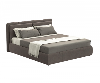 Modern Double Bed-ID:260505917