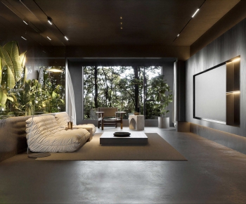 Modern A Living Room-ID:897692928