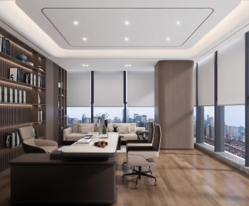 Modern Manager's Office-ID:786798009