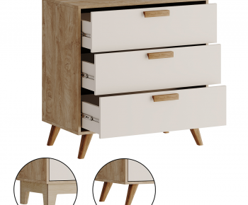 Nordic Style Chest Of Drawers-ID:802208901