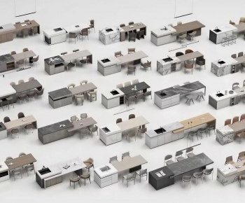 Modern Dining Table And Chairs-ID:634804012