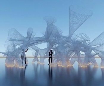 Modern Sculpture Sketch-ID:970264914