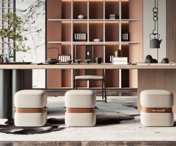 New Chinese Style Tea Tables And Chairs-ID:447881946