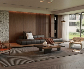 Modern A Living Room-ID:839500467