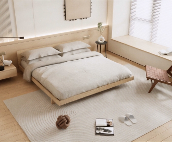 Modern Double Bed-ID:332115891