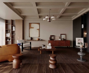 Modern A Living Room-ID:347897058