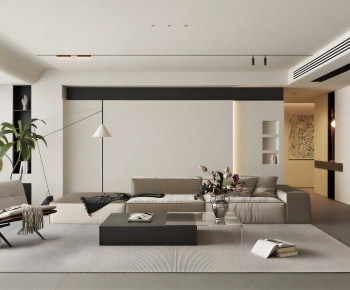 Modern A Living Room-ID:454154979