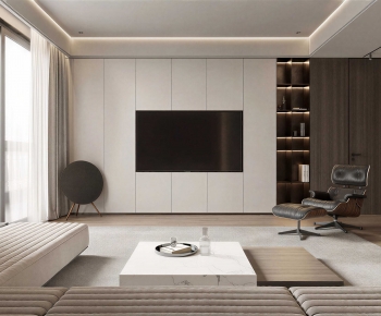 Modern A Living Room-ID:437241089