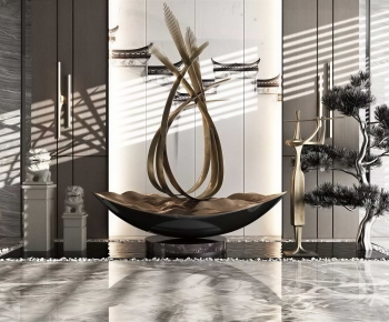 New Chinese Style Sculpture-ID:127006057