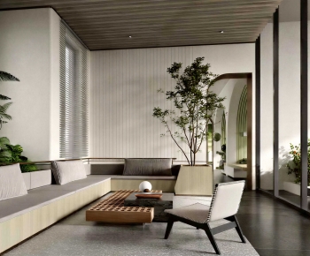 Modern Rest Area-ID:827166087