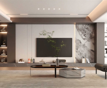 Modern A Living Room-ID:935880903