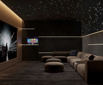Modern Audiovisual Room-ID:131369111