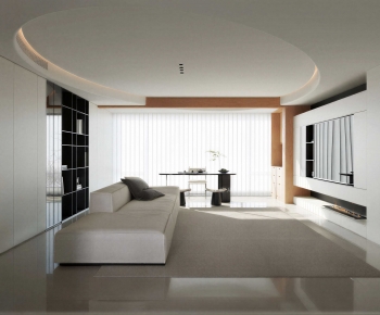 Modern A Living Room-ID:345717914