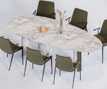 Modern Dining Table And Chairs-ID:797416932