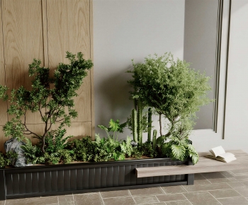 Modern Plant Landscaping-ID:112194069