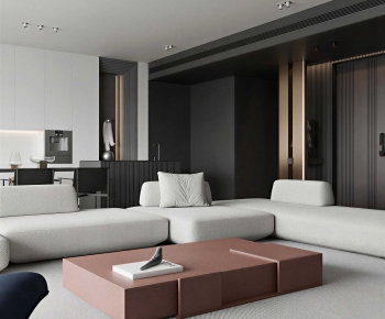 Modern A Living Room-ID:607213976