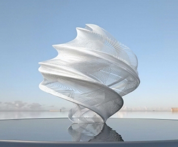 Modern Sculpture Sketch-ID:345596086