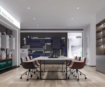 Modern Exhibition Hall-ID:234880499