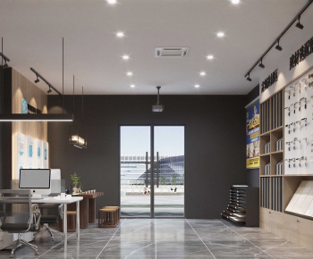 Modern Exhibition Hall-ID:132953883